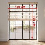 Cocoon stores vnitiens intrieurs bambou (bois, 140 x 130 cm)