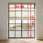 Cocoon stores v�nitiens int�rieurs bambou (bois, 200 x 175 cm)