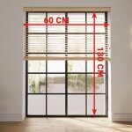 Cocoon stores vnitiens intrieurs bambou (bois, 60 x 130 cm)