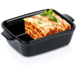 Cocotte en c�ramique, noire, 350 ml