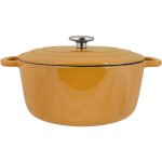 Cocotte avec couvercle - cosy & trendy - fontestic - fonte �maill�e - �28 cm - 6, 15 l - tous feux dont ...