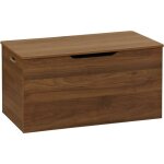 Sweeek - coffre. bout de lit dcor bois de noyer