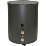 Coffre � granul�s � roulettes zorvik edilinox - coloris anthracite