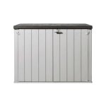 Toomax - coffre de jardin storaway plus 2xl - résine - capacité 2270l - taupe et marron Toomax - coffre de jardin storaway plus 2xl - résine - capacité 2270l - taupe et marron