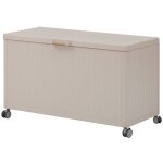 Hesperide - coffre de rangement edenio argile s 130 x 60, 4 x 78cm en aluminium - hespride