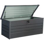 Coffre de rangement de jardin en mtal werka pro 600 litres