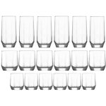 Coffret de 18 verres diamond dia05 + dia15 + dia25 / 2 /