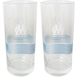 Sans marque - 2 verres  eau olympique de marseille