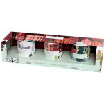 Coffret de 3 mini bougies nol heart and home