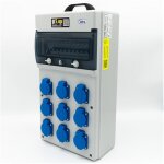 Coffret 9 prises monophas� 40a