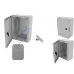 Arli - coffret abs �tanche ip65 - 280x210x130 porte opaque - avec plaque de montage
