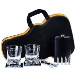 Coffret de barman � whisky et guitare who cares, cadeau �l�gant