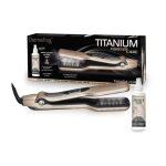 Saint algue - coffret cadeau forever care lisseur vapeur demeliss - titane - srum protecteur inclus