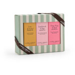 Coffret cadeau d'huiles parfum�es laura ashley, lotus & orchid, 3 x 10 ml, verre, parfum d'ambiance