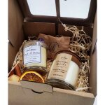 Coffret cadeau parfum� - 6 / odeur de no�l, sp�cifications orange, cire / 1 pc.