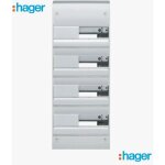 Hager - coffret lectrique 52 modules - 4 ranges de 13 modules gd413