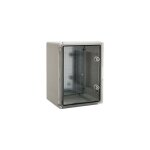 Ide - coffret électrique abs 280x210x130 étanche ip65 - porte transparente - avec plaque Ide - coffret électrique abs 280x210x130 étanche ip65 - porte transparente - avec plaque