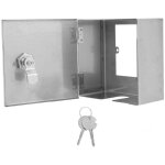 Coffret �lectrique en acier inoxydable avec serrure de s�curit� et raccordement ext�rieur verrouillable ...