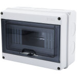 Coffret electrique etanche exterieur, ip65 8 modules ableaux � disjoncteurs �lectriques boitier, etanche ...