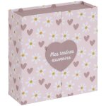 Coffret empreinte cilia rose 22, 3x21, 5cm - atmosphera crateur d'intrieur
