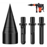 Coffrets de forets, perceuse robuste vis feu fendeuse visseuse � c�ne bois outil de coupe avec tige hexagonale ...
