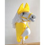 Coffret hobby horse a4 : couverture et cache - mouches - jaune