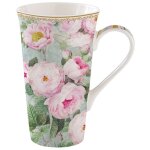 Coffret mug géant 60 cl - roses in bloom - easy life Coffret mug géant 60 cl - roses in bloom - easy life