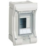 Coffret sécurité vector ip55 ik07 cl. ii à 1 rangée 3 modules - hager Coffret sécurité vector ip55 ik07 cl. ii à 1 rangée 3 modules - hager