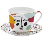 Coffret tasse djeuner 40 cl - modernism - easy life