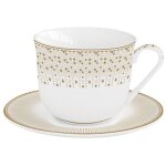 Coffret tasse djeuner 40 cl + sous - tasse - festive - easy life