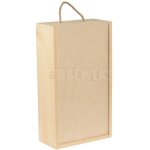 Coffret � vin pour 2 vins avec loquet