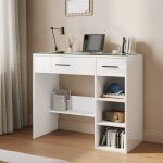Sirhona - coiffeuse cloison de rangement design table en verre transparent coiffeuse et bureau table ... Sirhona - coiffeuse cloison de rangement design table en verre transparent coiffeuse et bureau table ...