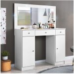 Befara - coiffeuse avec tiroirs et armoire clarise Befara - coiffeuse avec tiroirs et armoire clarise