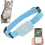Collar de suivi de chat, collier gps chaton de compagnie, dispositif de protection de s�curit�, localisateur ...