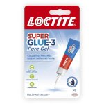 Colle cyanocrylate - loctite - superglue - 3p - pure gel - tube 2g