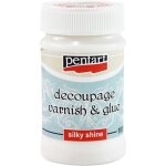 Colle à eau avec vernis 2 en 1, découpage, vernis satiné, serviettes pentat, 100ml Colle à eau avec vernis 2 en 1, découpage, vernis satiné, serviettes pentat, 100ml