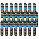 Colle isolante 24 x 750 ml mousse adh�sive colle p�rim�trique colle pour isolation