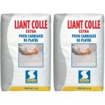 Colle liant extra semin carreaux de pl�tre - int�rieur - poudre - sac de 25 kg (lot de 2)