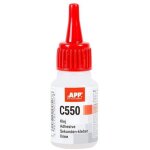 Colle liquide - super glue - cyanoacrylate - forte - caoutchouc et plastique - app c550