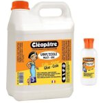 Colle vinylique - cl�op�tre - vi2l + vi125x - 2 kg + 100 g rechargeable - multi - mat�riaux - id�ale ...