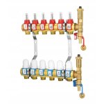 Collecteur pour chauffage par le sol 3 circuits