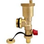 Collecteur de chauffage au sol - vanne de vidange automatique pour chauffage au sol en cuivre(32mm)