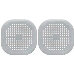 Collecteur de cheveux pour douche, cr�pine d'�vier avec ventouse pour cuisine et salle de bain, 2 pi�ces ...