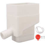 Collecteur d'eau de pluie, kit de d�rivation d'eau de pluie professionnel r�sistant aux uv pour les pelouses ...