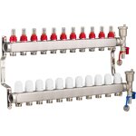 Nt noyon&thiebault - collecteurs en inox pour plancher chauffant rafraichissa 11 circuits