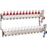 Nt noyon&thiebault - collecteurs en inox pour plancher chauffant rafraichissa 12 circuits