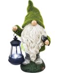 Collections 33cm dr�le gnome nain statue de jardin ext�rieur ornements, �tanche r�sine figurine nain ...