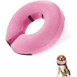 Collerette chien gonflable m, collerette de protection chat avec r�glable, collier de r�cup�ration pour ...