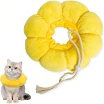 Collerette r�cup�ration protection lavable pour chat et chien, collier post op�ratoire, 26cm collerettes ...