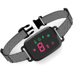 Collier anti aboiement chien, 3 modes son / vibration / choc electrique, r�glable 8 niveaux de sensibilit�, ...
